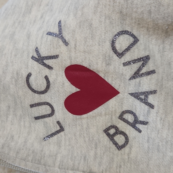 Lucky Brand Girls' Full Zip Sherpa Fleece Hoodie Putty Beige Heather Size 10-12 - Picture 10 of 12